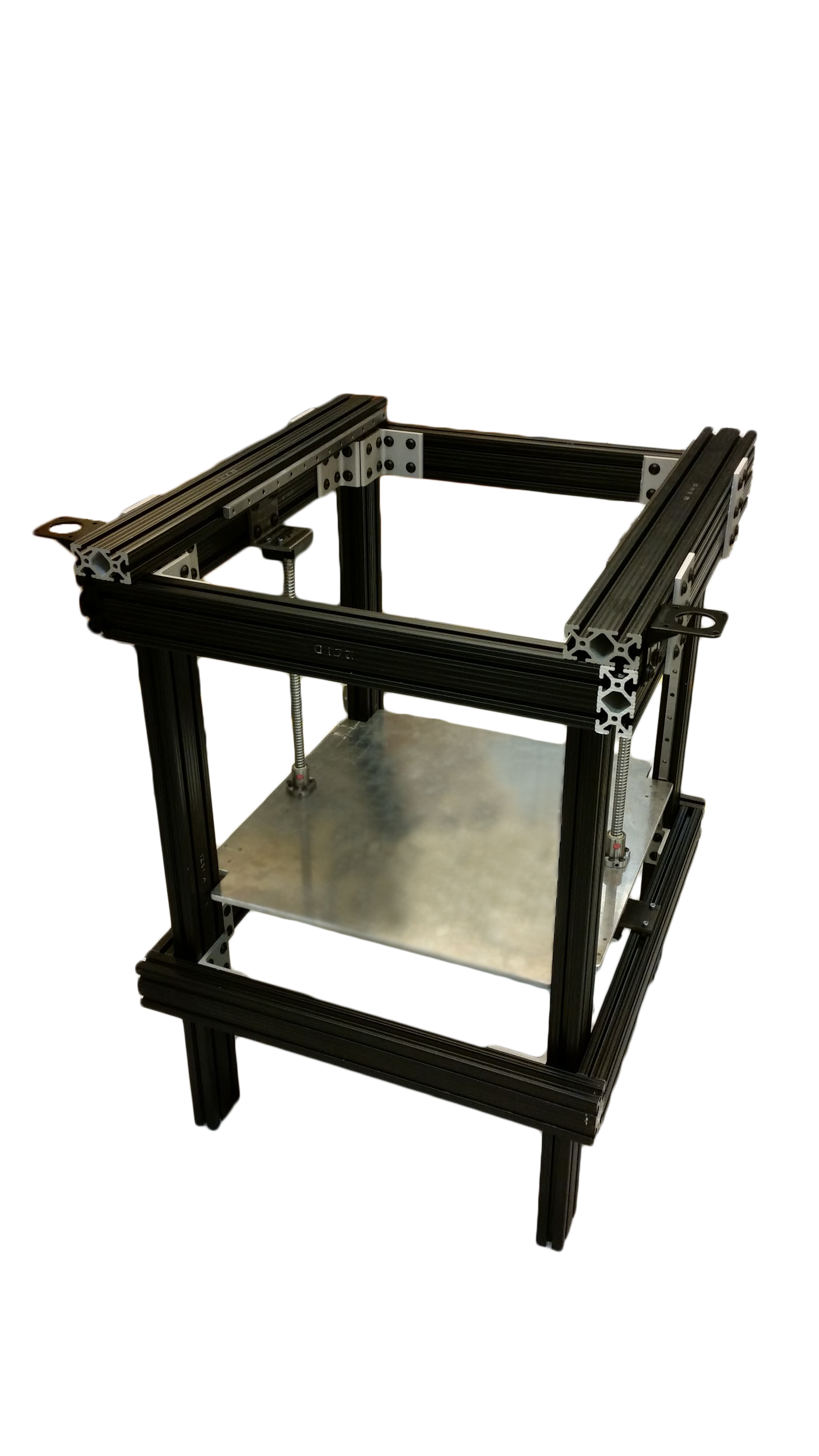 Fabricated Frame with Build Plate