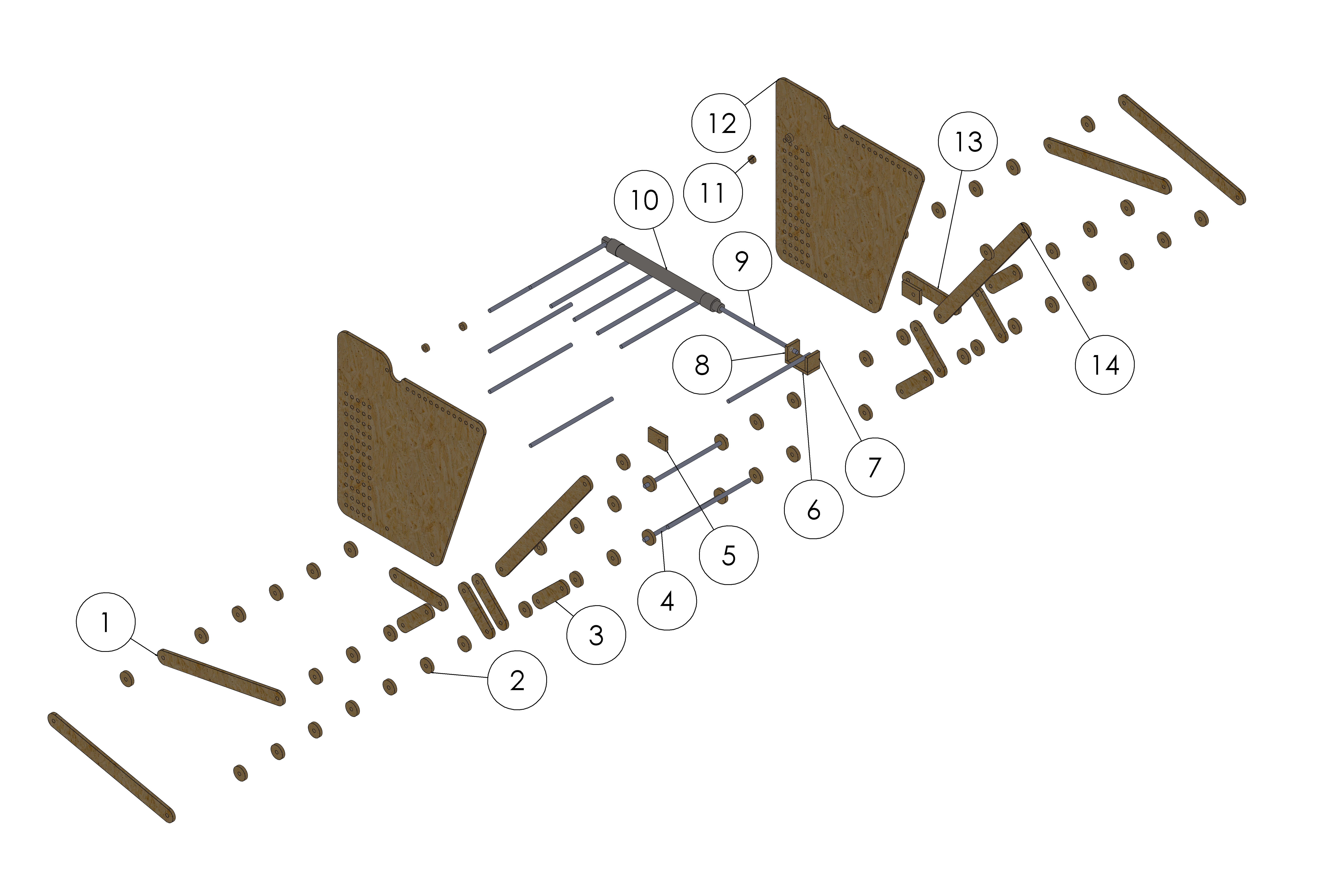 Arm CAD - Exploded View