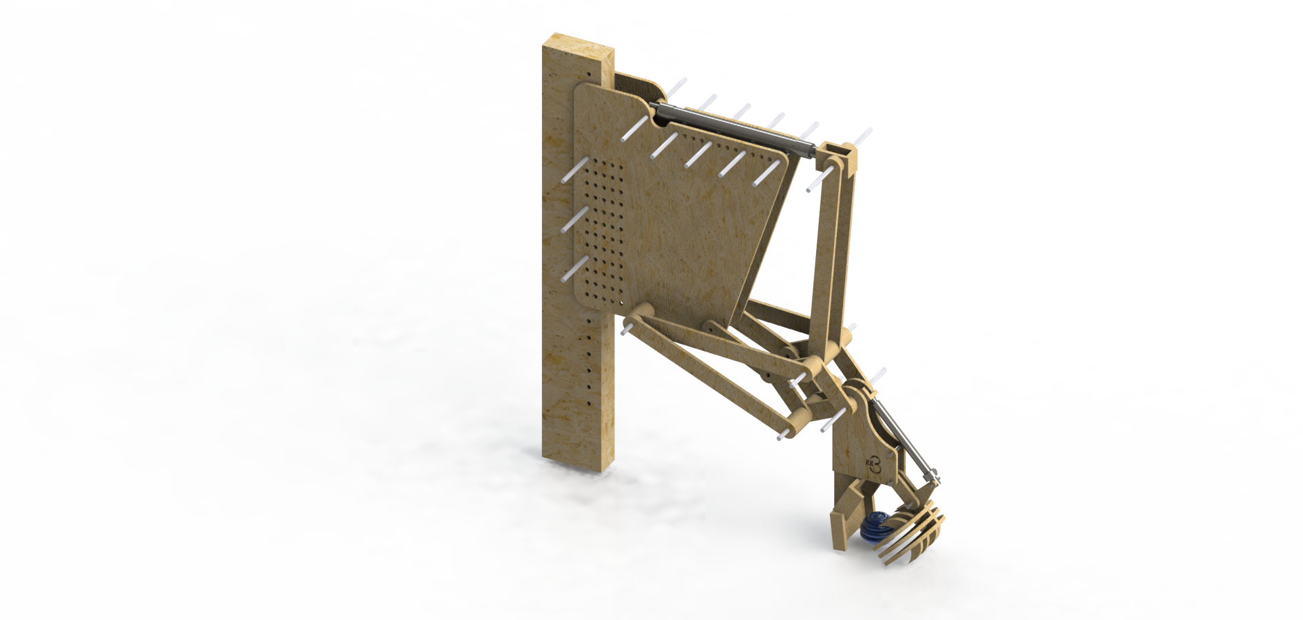 Arm CAD - Down Position Render