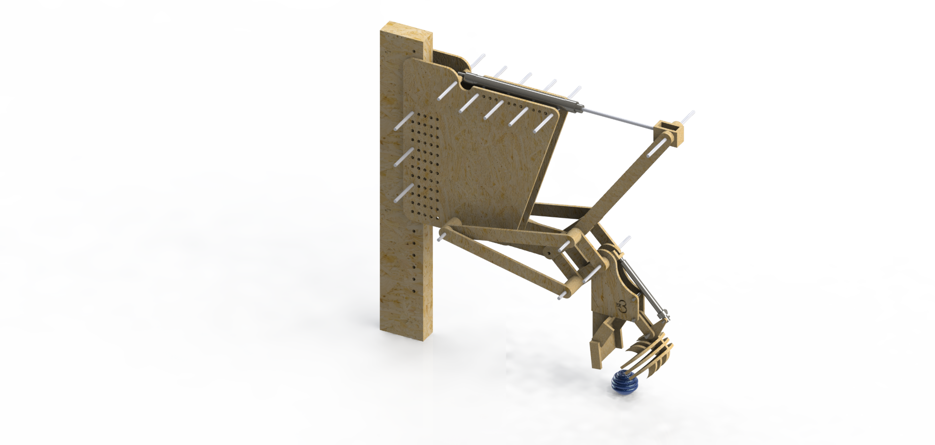 Arm CAD - Up Position Render