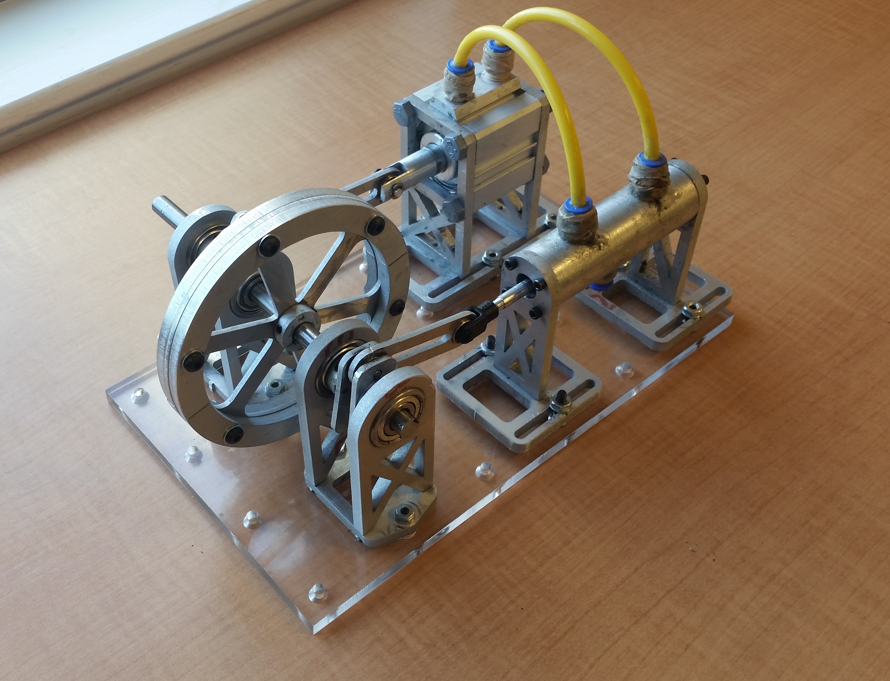 Air Engine Fabricated - Isometric View