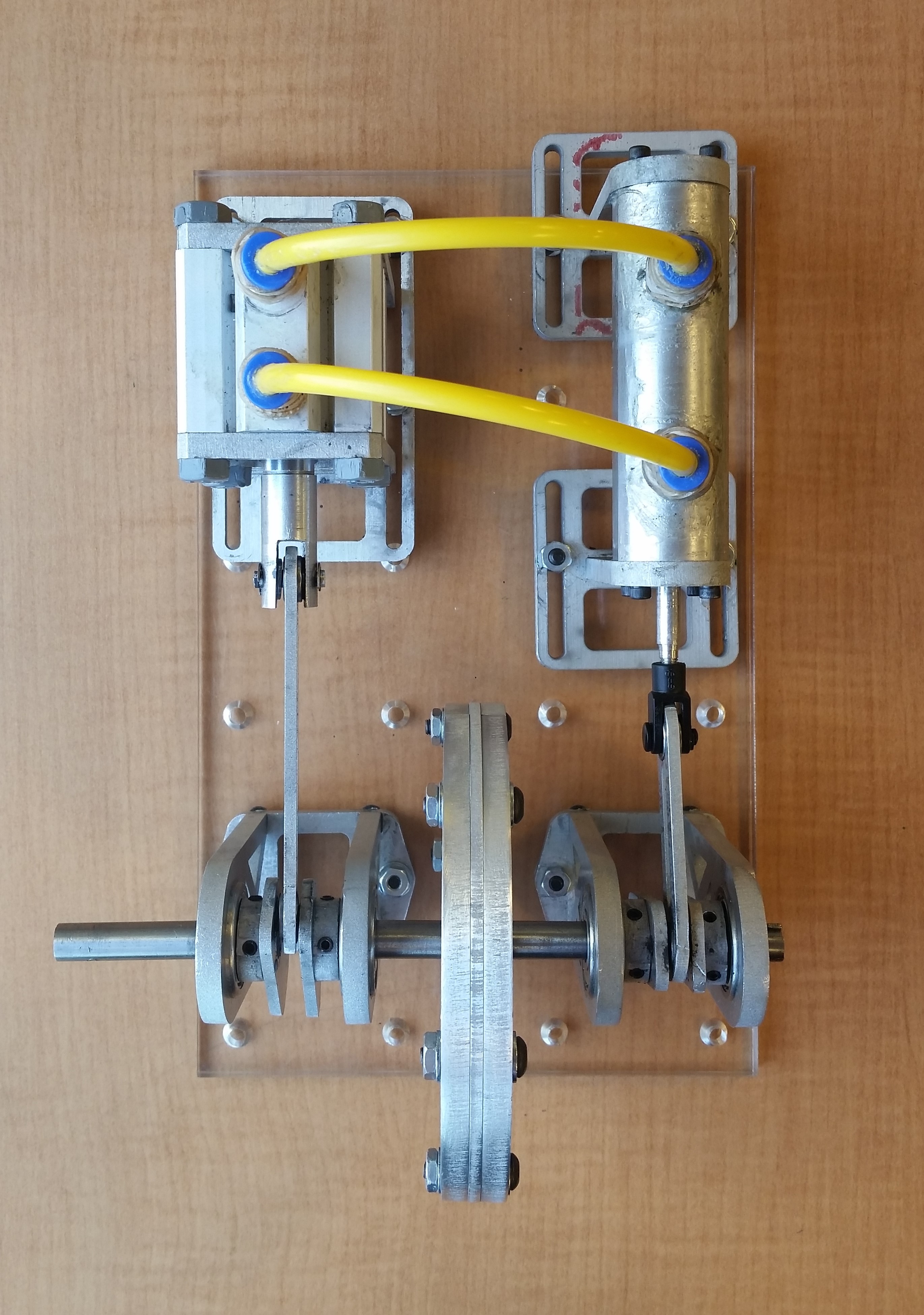 Air Engine Fabricated - Top View