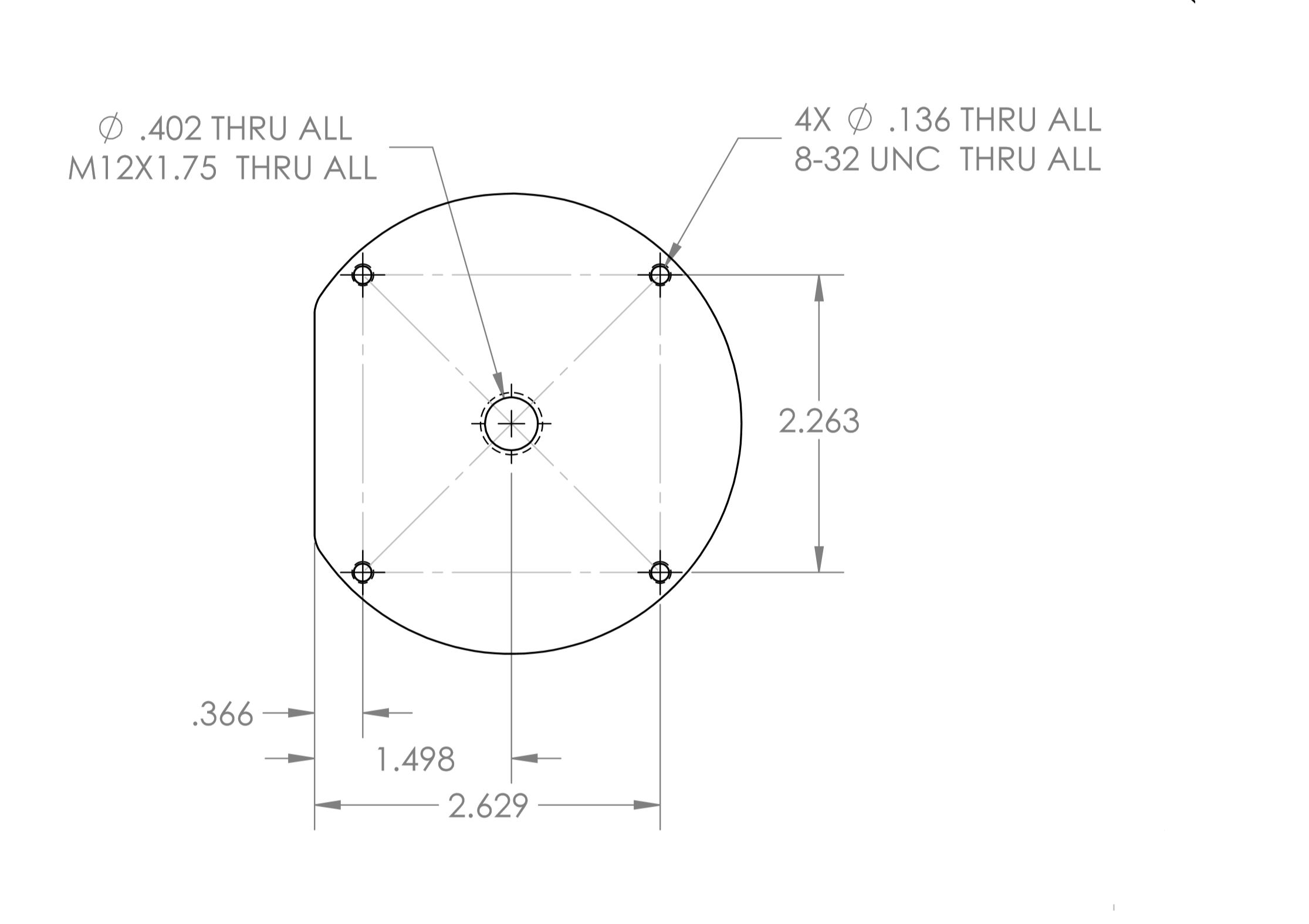 CAD Drawing - Testing Platform