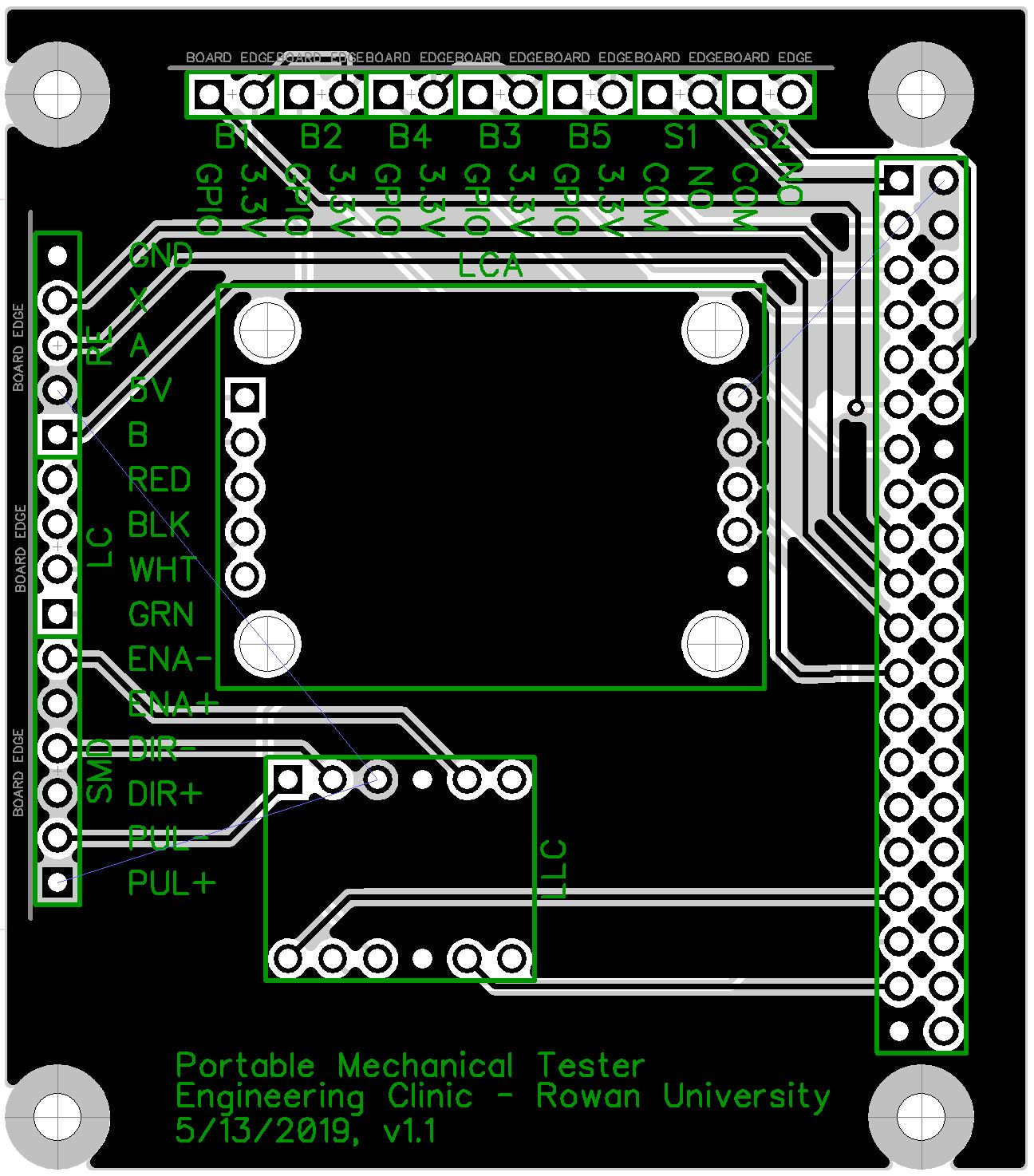 Custom PCB Shield for Raspberry Pi