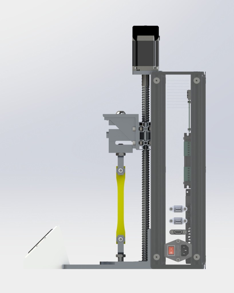 CAD Render - Side View